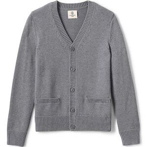 Lands' End Little Boys' Button Cardigan Sweater